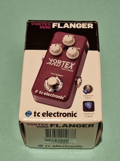 tc electronic Vortex Mini Flanger effects pedal box