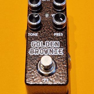 Xvive Thomas Blug T1 Golden Brownie distortion effects pedal
