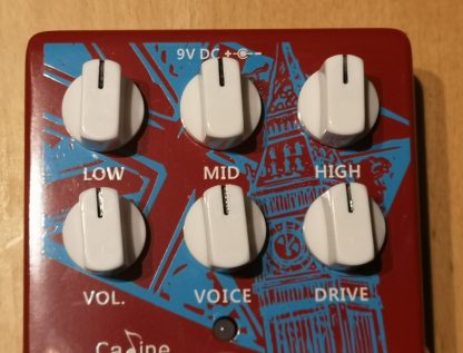 Caline Baker Street Amp-in-a-Box pedal controls
