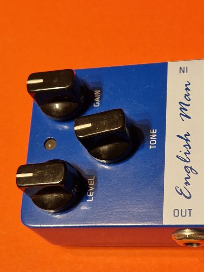 Caline English Man Distortion effects pedal controls
