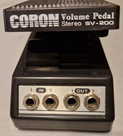 Coron Volume Pedal top side