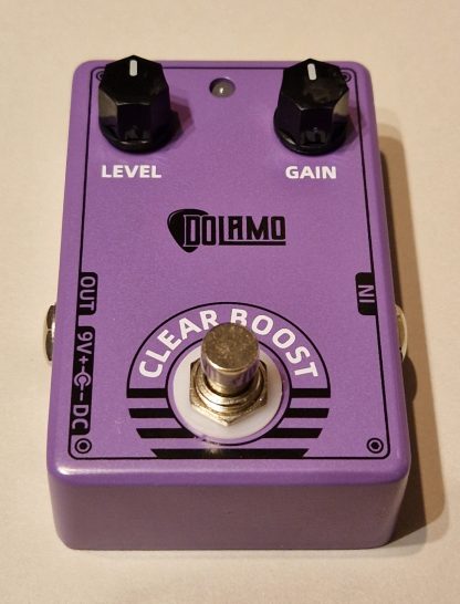 Dolamo Clear Boost effects pedal