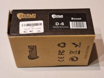 Dolamo Clear Boost effects pedal box