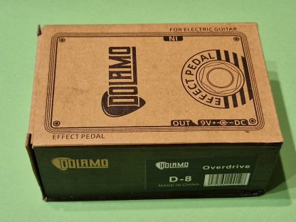 Dolamo D-8 Overdrive effects pedal box