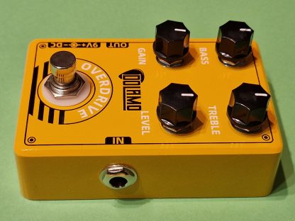 Dolamo D-8 Overdrive effects pedal right side