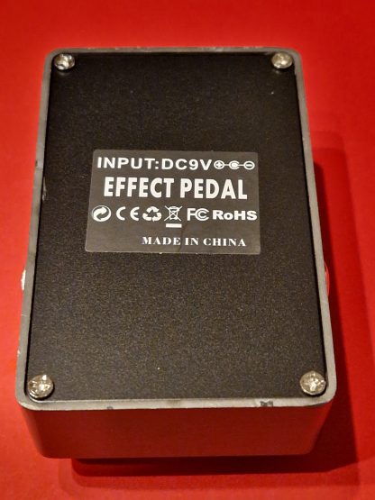 Dolamo Distortion effects pedal bottom side