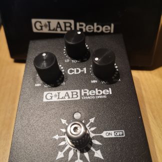 G-Lab Rebel Chaos Drive overdrive effects pedal