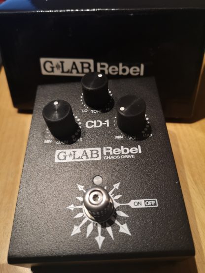 G-Lab Rebel Chaos Drive overdrive effects pedal