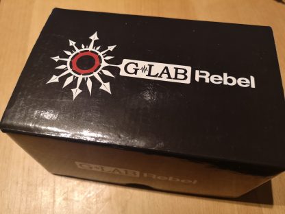 G-Lab Rebel Chaos Drive overdrive effects pedal box