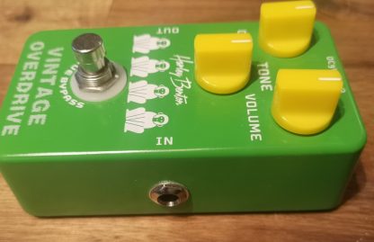 Harley Benton Vintage Overdrive effects pedal right side