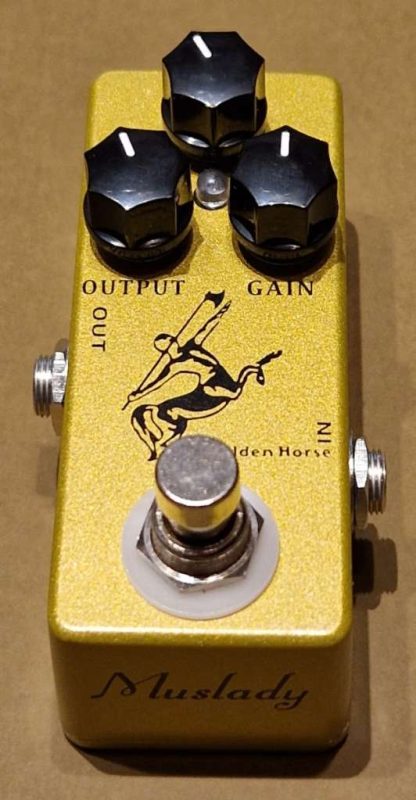 Mosky Audio Golden Horse overdrive effects pedal