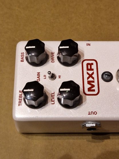 MXR Double-Double Overdrive effects pedal controls