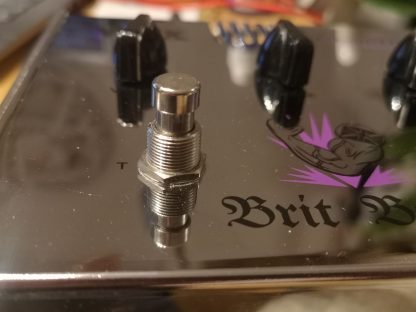 VOX CoolTron Brit Boost overdrive effects pedal left details