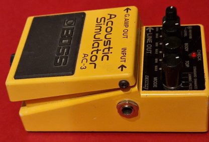 BOSS AC-3 Acoustic Simulator effects pedal right side