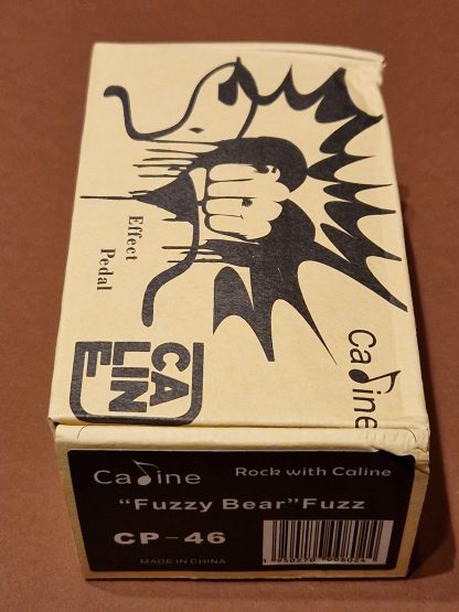 Caline Fuzzy Bear Fuzz effects pedal box