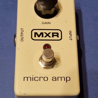 MXR micro amp boost effect pedal