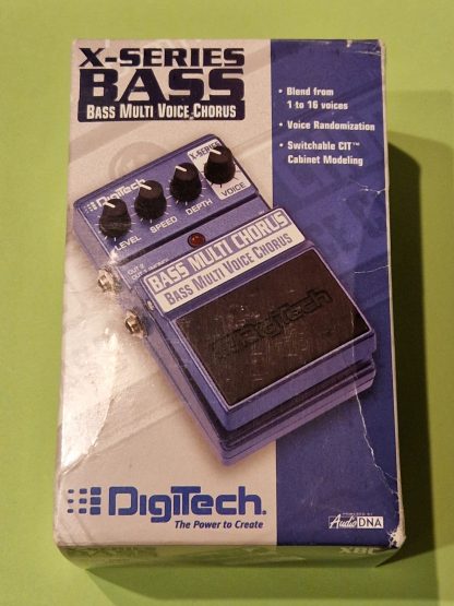DigiTech Bass Multi Chorus effects pedal box
