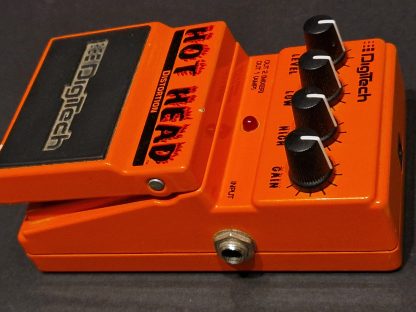 DigiTech Hot Head Distortion effects pedal right side