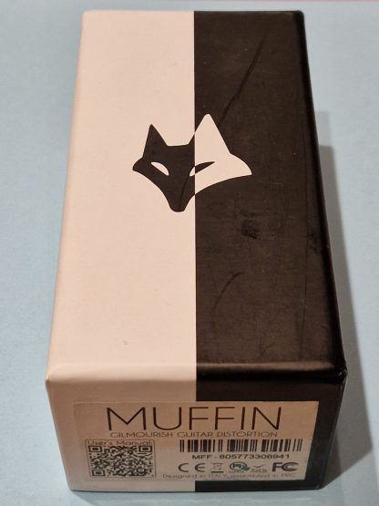 Foxgear Muffin fuzz effects pedal box