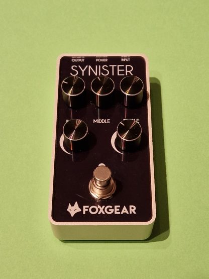Foxgear Synister distortion effects pedal