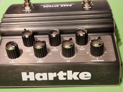 Hartke Bass Attack Bass Preamp pedal top side