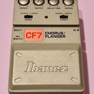 Ibanez CF7 Chorus/Flanger effects pedal