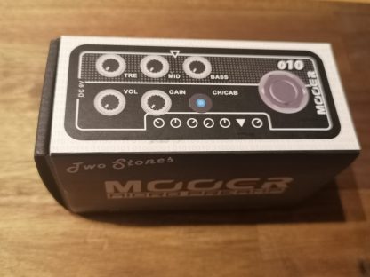 Mooer 010 Two Stone preamp effects pedal box