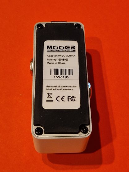 Mooer Micro PreAMP 013 Match Box pedal bottom side