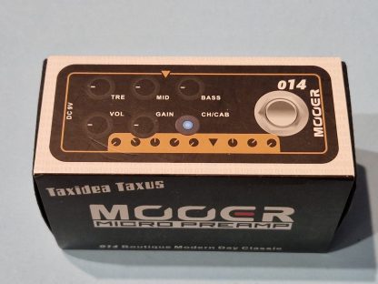 Mooer Micro PreAMP 014 Taxidea Taxus pedal box