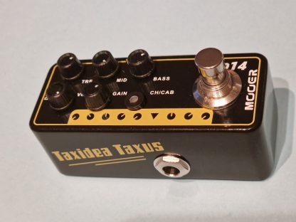 Mooer Micro PreAMP 014 Taxidea Taxus pedal left side