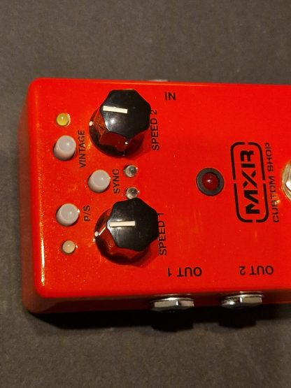 MXR Phase 99 phaser effects pedal controls