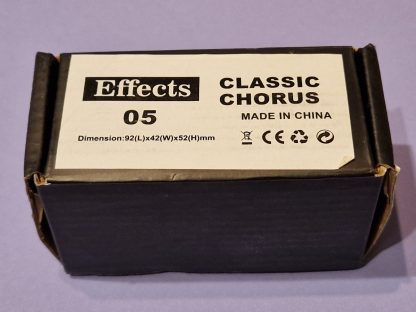 Naomi Classic Chorus effects pedal box