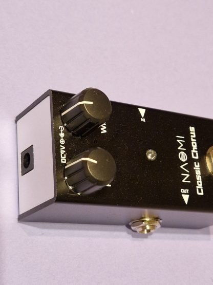 Naomi Classic Chorus effects pedal top side