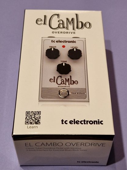 tc electronic el Cambo overdrive effects pedal box