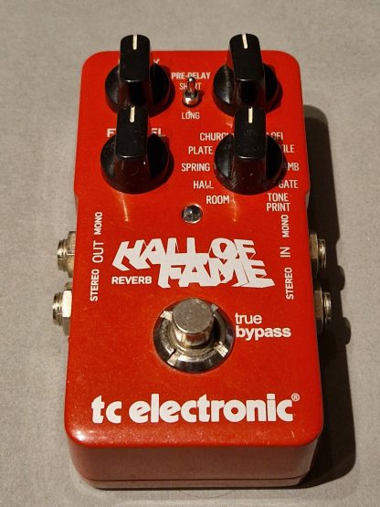 tc electronic Hall of Fame Reverb effects pedal