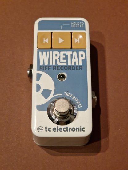 tc electronic Wiretap Riff Recorder looper pedal