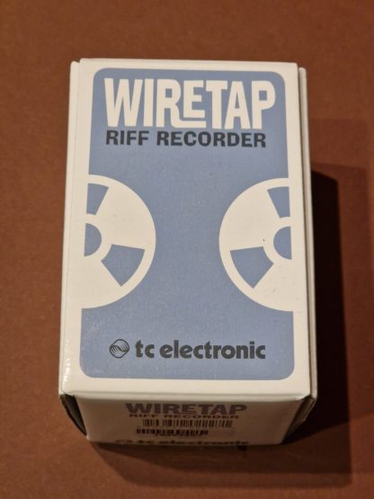 tc electronic Wiretap Riff Recorder looper pedal box