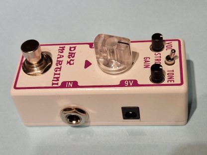 tone city Dry Martini overdrive effects pedal right side