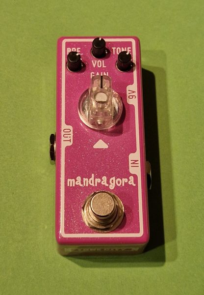 tone city Mandragora overdrive effects pedal