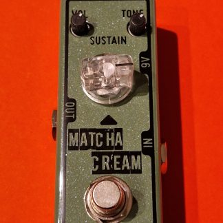 tone city Matcha Cream fuzz effects pedal