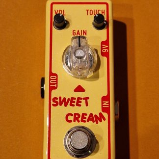 tone city Sweet Cream overdrive effects pedal