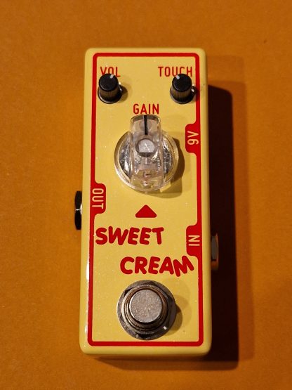 tone city Sweet Cream overdrive effects pedal