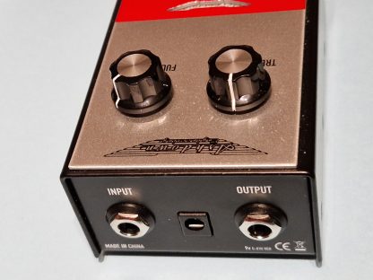 Ashdown Two Band Boost effects pedal top side