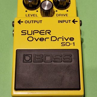 BOSS SD-1 Super OverDrive effects pedal