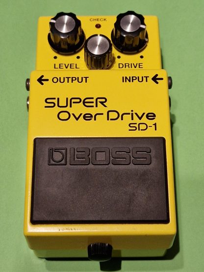 BOSS SD-1 Super OverDrive effects pedal