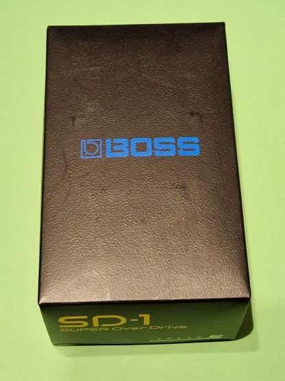 BOSS SD-1 Super OverDrive effects pedal box