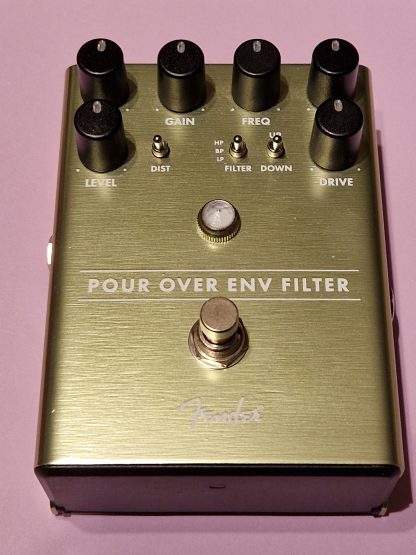 Fender Pour Over Env Filter envelope filter effects pedal with distortion