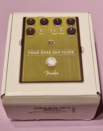 Fender Pour Over Env Filter envelope filter effects pedal with distortion box