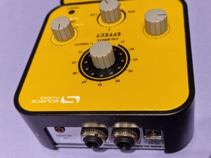 Source Audio Soundblox Tri-Mod Flanger effects pedal top side