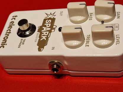 tc electronic Spark Booster effects pedal right side